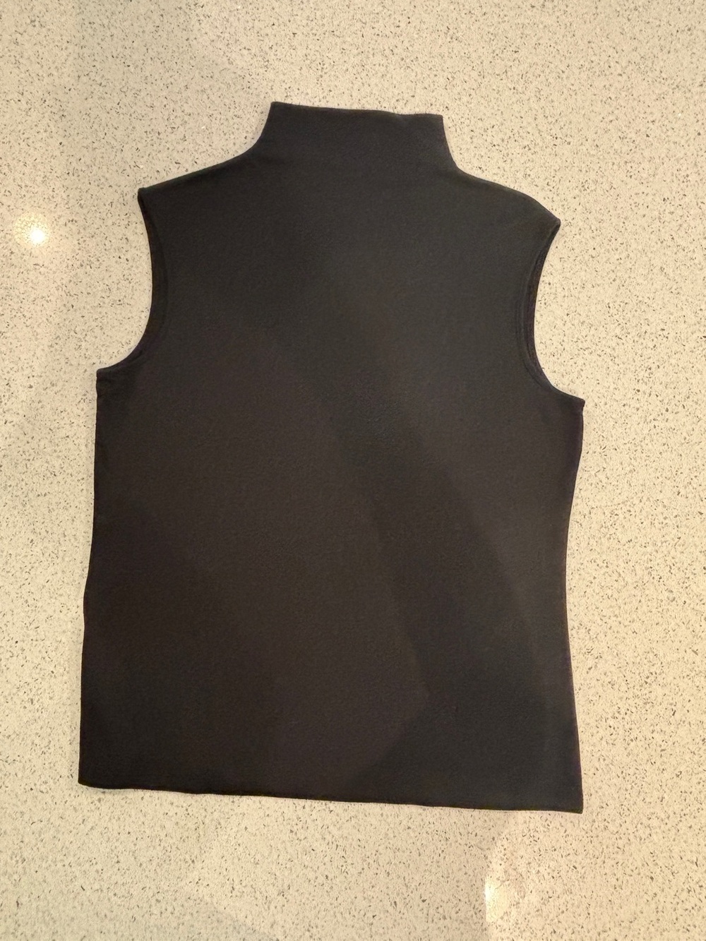 Pursuits Ltd Black Silk Cotton Sleeveless Shell Top Size Medium